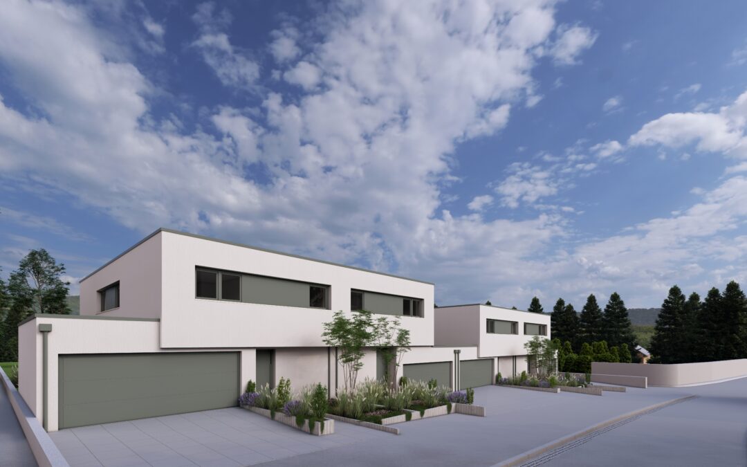 Linger – 4 maisons unifamiliales jumelées